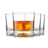 JoyJolt - Radiant Double Old Fashioned Glass Tumbler Drinking Glass
