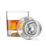 JoyJolt - Radiant Double Old Fashioned Glass Tumbler Drinking Glass