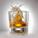 JoyJolt - Radiant Double Old Fashioned Glass Tumbler Drinking Glass