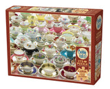 Outset Games and Cobble Hill Puzzles - More Teacups 275pc puzzle