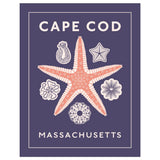 Fridgedoor - 2.5'' x 3.5'' Cape Cod Starfish Magnet