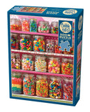 Outset Games and Cobble Hill Puzzles - Candy Shelf 500pc puzzle