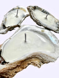 Martini Candle Co. - Oyster Gift Set of 3 Candles. In Handprinted Bag.: Regular