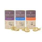Wine Chips - 3 OZ. CHEESE COLLECTION - ESTATE MIXED CASE OF 12
