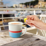 Fred & Friends - HIGH TIED Tea Mug - 12oz Ceramic Mug with Nautical Design