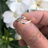 Moonrise Jewelry - R-3 Wave Ring: 8