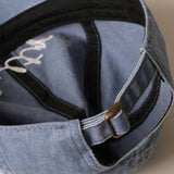 Fashion City - Salty Lettering Embroidery Baseball Cap: DUSTY PINK / One Size