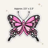 Beast Threads LLC - BC Butterfly Embroidered Patch- RTS