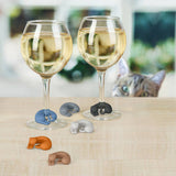Fred & Friends - Wine Lives - Cat Drink Markers