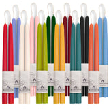 Bluecorn Candles - Beeswax Taper Candles – Dripless & Handmade in USA: Sky Blue / 10"