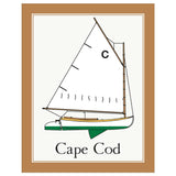 Fridgedoor - 2.5'' x 3.5'' Cape Cod Beetle Cat Magnet
