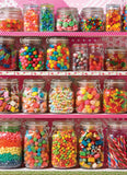 Outset Games and Cobble Hill Puzzles - Candy Shelf 500pc puzzle