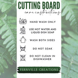 Fernville Creations - Lighthouse Tempered Glass Charcuterie & Serving Tray: 11 x 15 inch