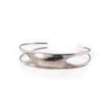 Cape Clasp - Mermaid's Purse Cuff - Ocean Jewelry - Cape Clasp: Silver / Small