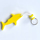 iconic mi - Aqua Shark Foam Floating Keychain Yellow