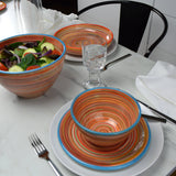 Euro Ceramica Home | ClayBarn - Exclusive for Faire - Raia Cereal Bowls: Blue