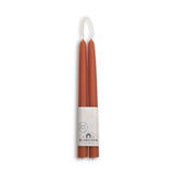Bluecorn Candles - Beeswax Taper Candles – Dripless & Handmade in USA: Terracotta / 10"