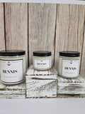Outer Cape Trading Company - Dennis Cape Cod Soy Wax Crackling Wooden Wick Candle bulk wholesale: 4oz