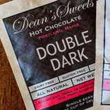 Dean's Sweets - Double Dark Hot Chocolate Single-Serve