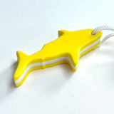 iconic mi - Aqua Shark Foam Floating Keychain Yellow