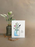 Ink + Splash - Well Wishes Card - You Grow Gurl
