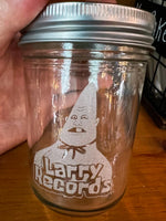 Larry Records Stash Jar