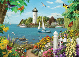 Outset Games and Cobble Hill Puzzles - By The Bay 500pc puzzle