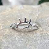 Moonrise Jewelry - R-4 Sun and Wave Ring: 8