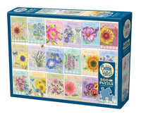 Outset Games and Cobble Hill Puzzles - Seed Packets 500pc Puzzle