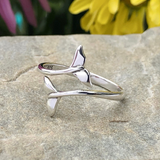 Moonrise Jewelry - R-64 Whale Tails Ring: 6
