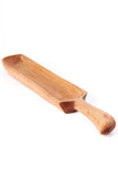 African Modern - Wild Olive Wood Knob Handle Cracker Trays: JKWB61A  Small Tray