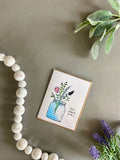 Ink + Splash - Well Wishes Card - You Grow Gurl