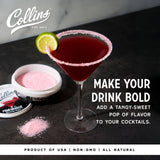 Collins - Pomegranate Rimming Sugar 4 oz