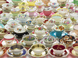 Outset Games and Cobble Hill Puzzles - More Teacups 275pc puzzle