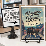 Katie Doodle | Boutique Greeting Cards & Birthday Gifts - Graduation Cards w/Display Stand | Graduation Gifts 2025: Yes