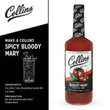 Collins - Real Sugar Spicy Bloody Mary Cocktail Mix - 32 oz