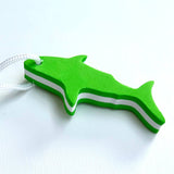 iconic mi - Aqua Shark Floating EVA Keychain Green