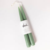 Dusk - 9” Candle Stick Set: Poppy red