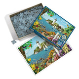 Outset Games and Cobble Hill Puzzles - By The Bay 500pc puzzle