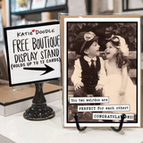 Katie Doodle | Boutique Greeting Cards & Birthday Gifts - Bachelorette Party Supplies, Wedding, Engagement Card (Bulk): Yes