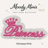 Beast Threads LLC - Princess Embroidered Patch- RTS