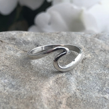 Moonrise Jewelry - R-3 Wave Ring: 8