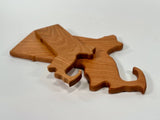 Block Boards - Massachusetts - Cutting Board/Serving Tray/Wall Decor: Large