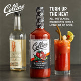 Collins - Real Sugar Spicy Bloody Mary Cocktail Mix - 32 oz