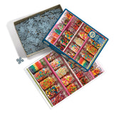 Outset Games and Cobble Hill Puzzles - Candy Shelf 500pc puzzle