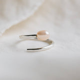 Ten Thousand Villages - Ati Pearl Swirl Silver Ring