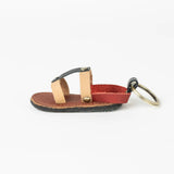 Ten Thousand Villages - * Chappal Mini Sandal Leather Keychain