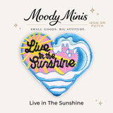 Beast Threads LLC - Live in the Sunshine Embroidered Patch