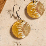 Ten Thousand Villages - Verano Sunrise Glass Dangle Earrings