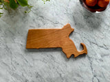 Block Boards - Massachusetts - Cutting Board/Serving Tray/Wall Decor: Large